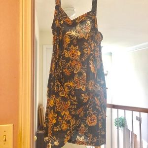 Jamie Brooke green mini dress